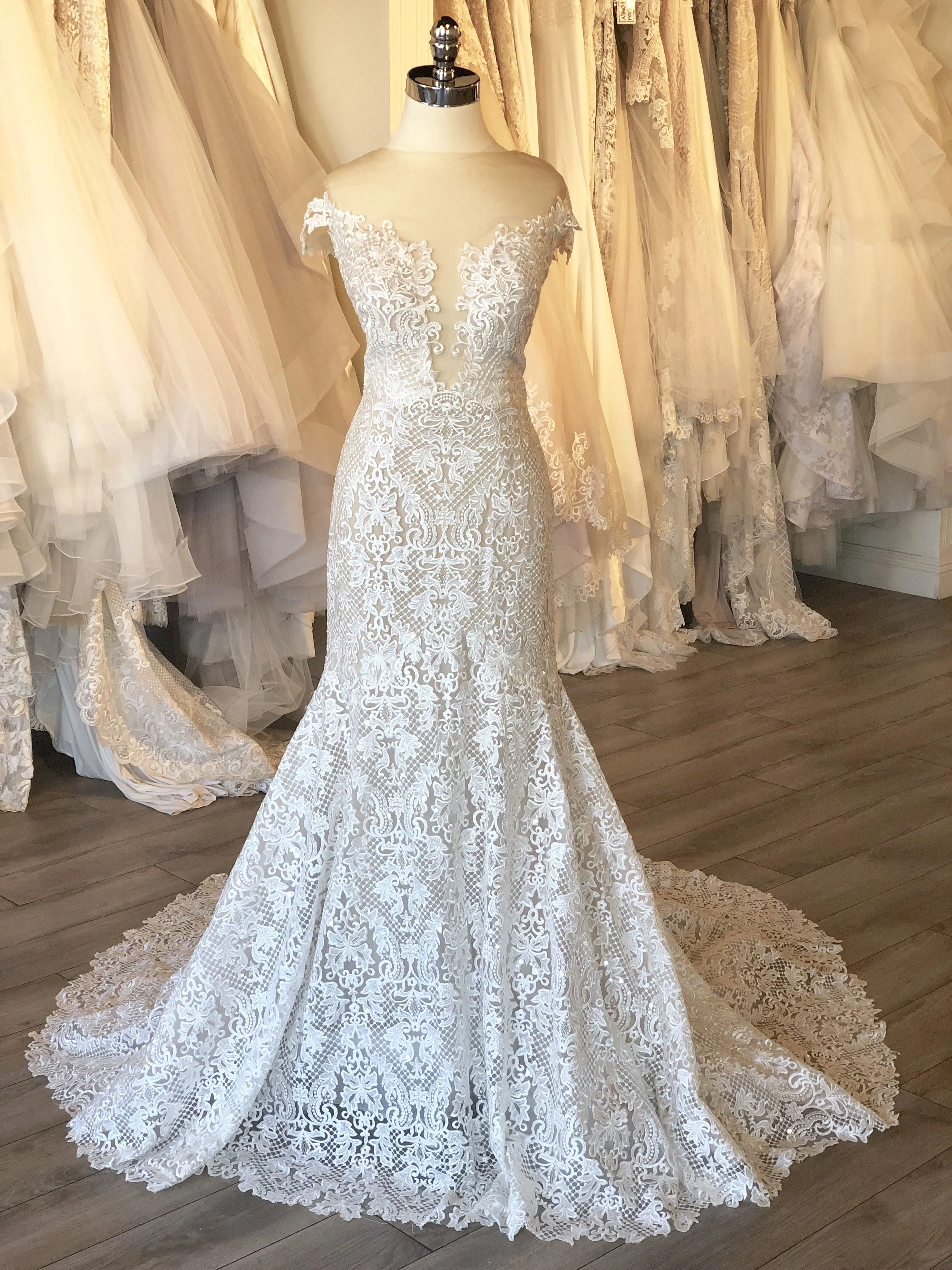 Limited Edition Calla Blanche - Miley 18245 Sample Gown  Dont Miss Out!