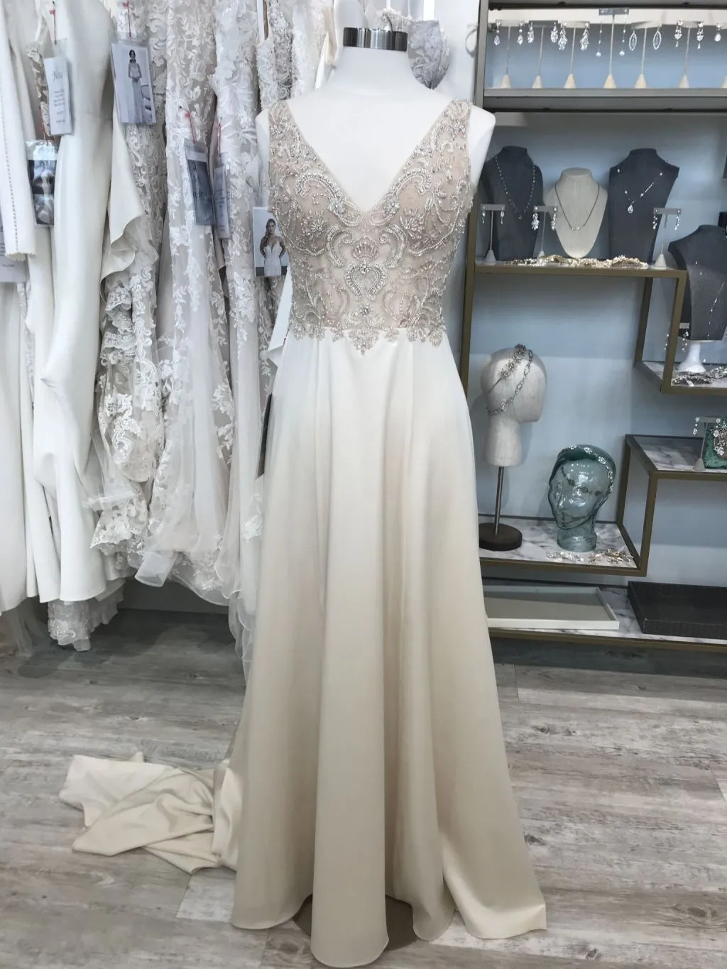 Limited Edition Casablanca - 2344 Rosa Sample Gown  Almost Gone!