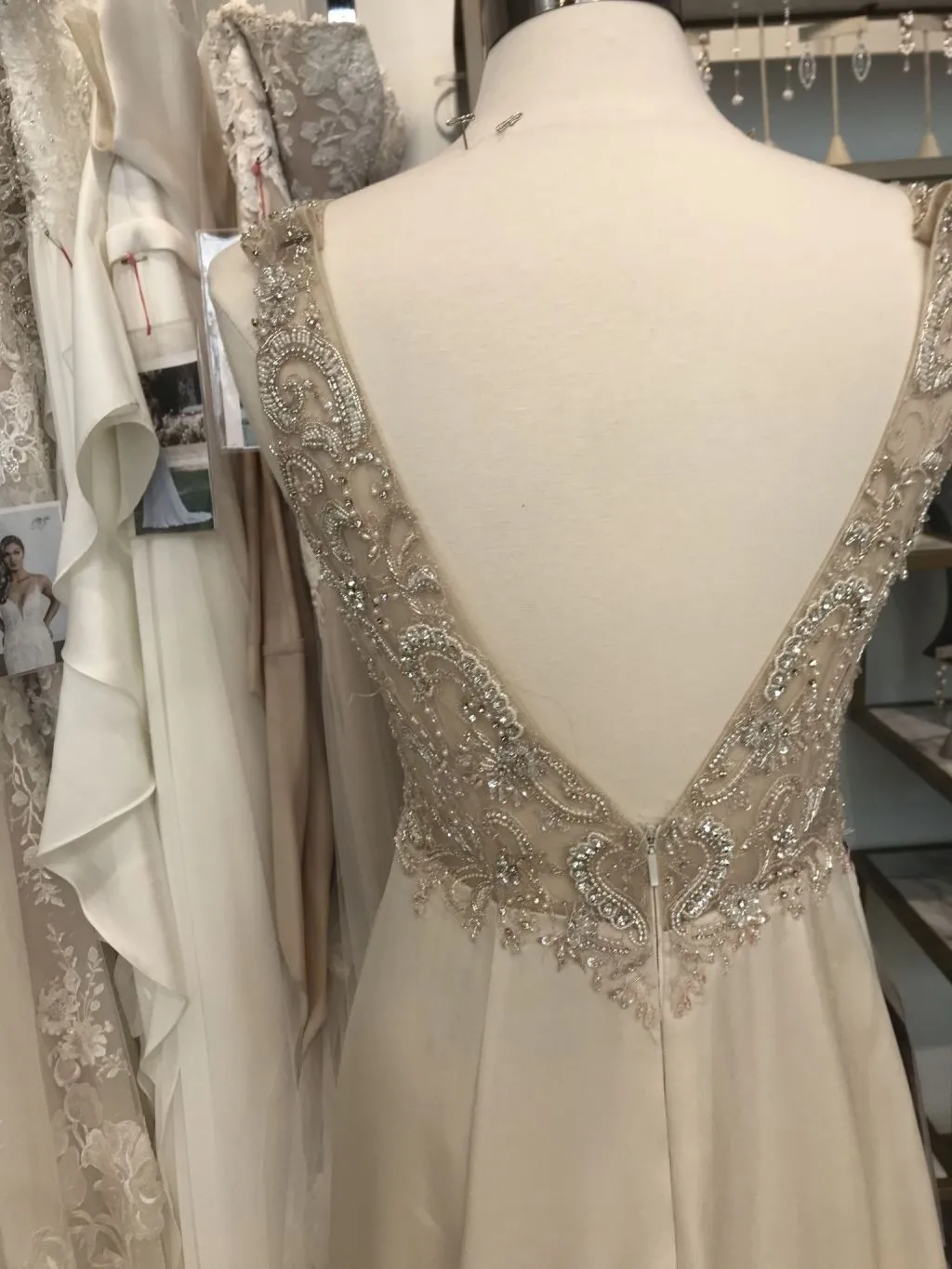 Limited Edition Casablanca - 2344 Rosa Sample Gown  Almost Gone!