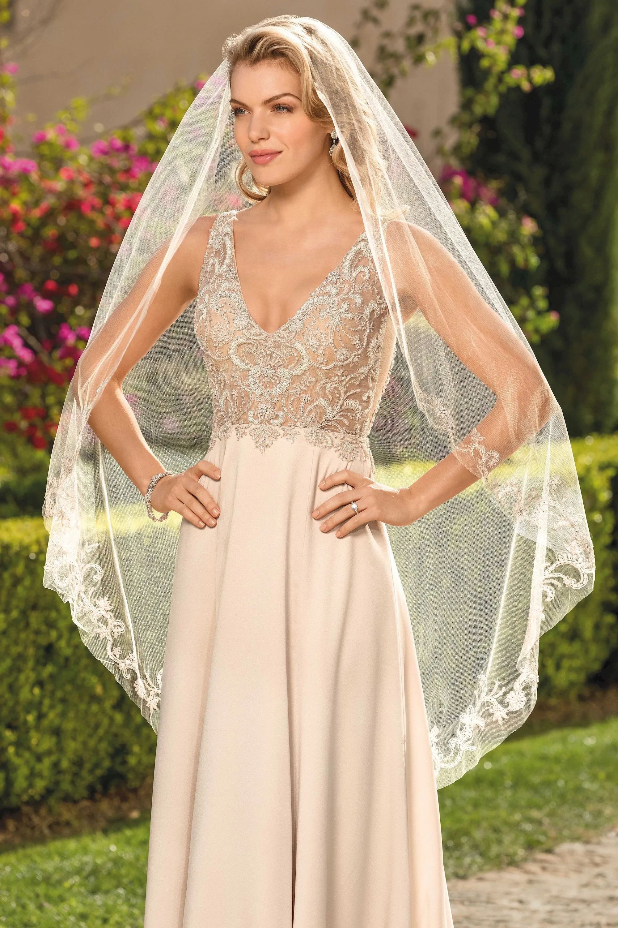 Limited Edition Casablanca - 2344 Rosa Sample Gown  Almost Gone!
