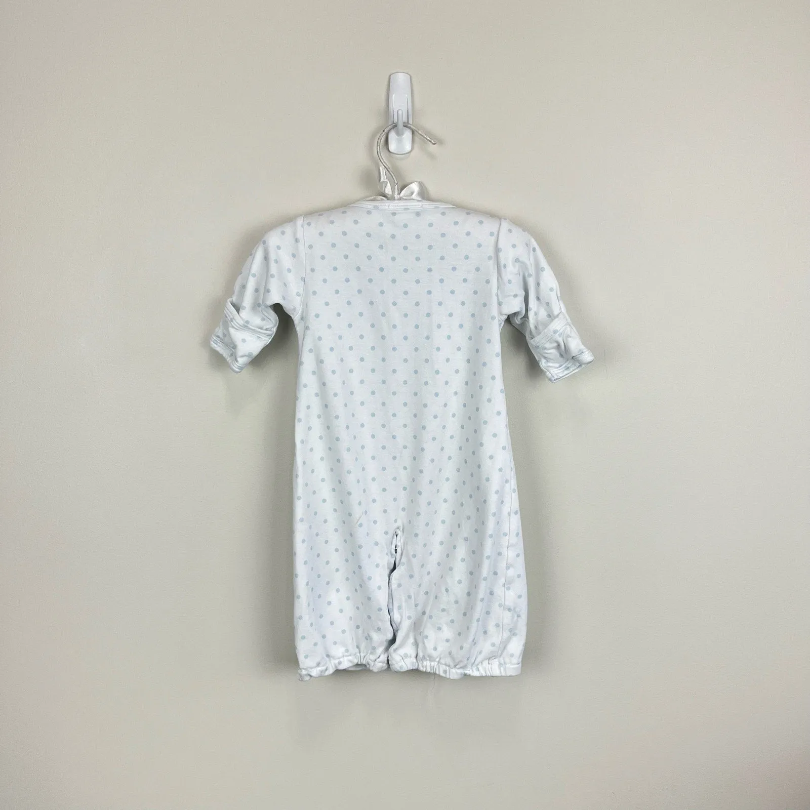 Limited Edition Kissy Kissy Blue Polka Dot Giraffe Converter Sleep Gown Small  Stylish & Comfortable