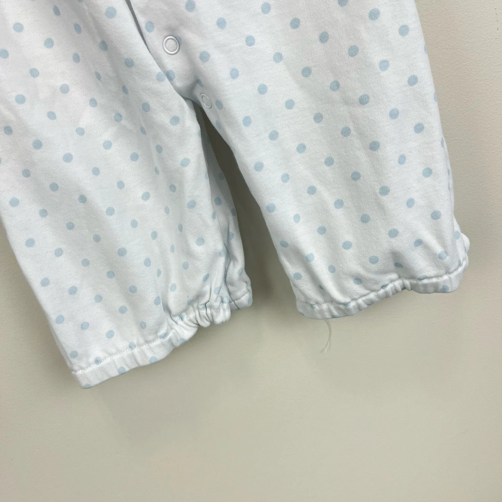 Limited Edition Kissy Kissy Blue Polka Dot Giraffe Converter Sleep Gown Small  Stylish & Comfortable
