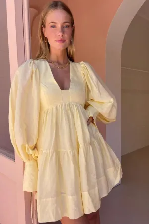 Limon - Long Sleeve Mini Dress