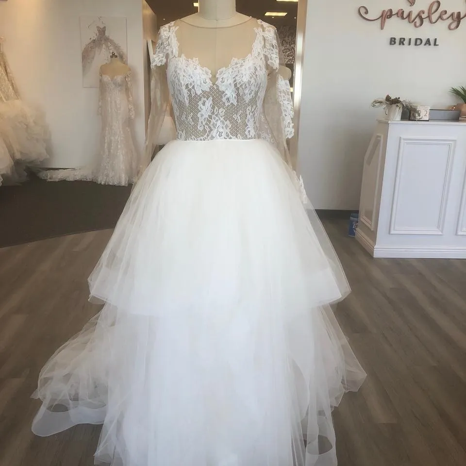 Luxury Feel Hayley Paige - Pippa 1652 Sample Gown  Limited Stock!