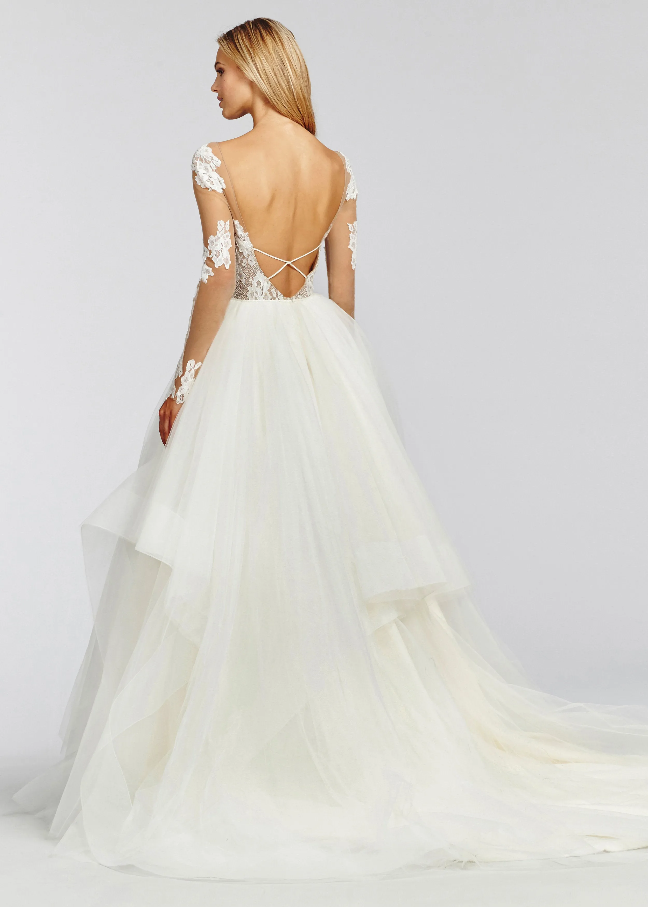 Luxury Feel Hayley Paige - Pippa 1652 Sample Gown  Limited Stock!