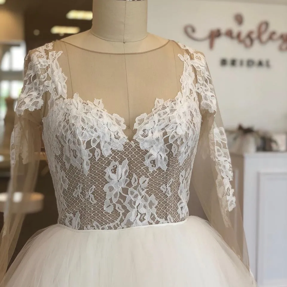 Luxury Feel Hayley Paige - Pippa 1652 Sample Gown  Limited Stock!