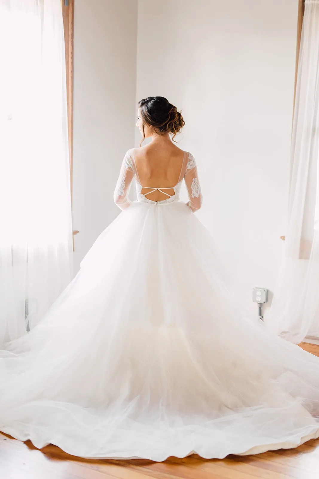 Luxury Feel Hayley Paige - Pippa 1652 Sample Gown  Limited Stock!