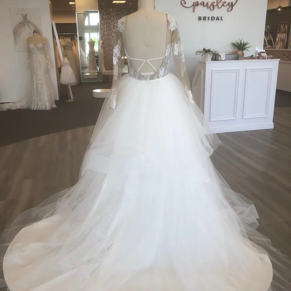 Luxury Feel Hayley Paige - Pippa 1652 Sample Gown  Limited Stock!