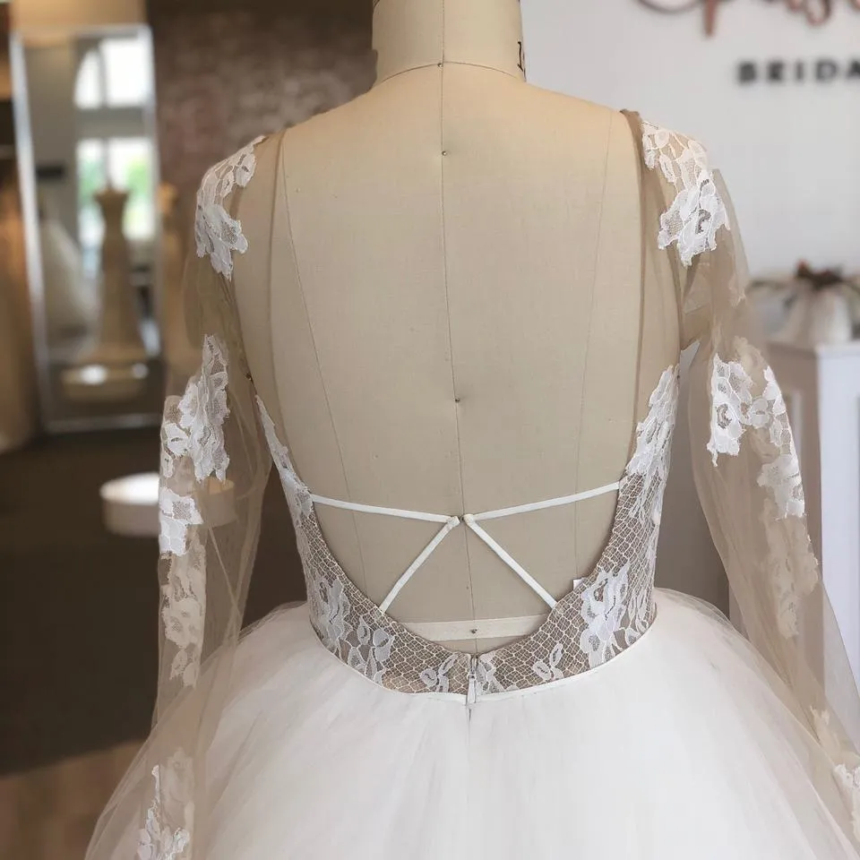 Luxury Feel Hayley Paige - Pippa 1652 Sample Gown  Limited Stock!