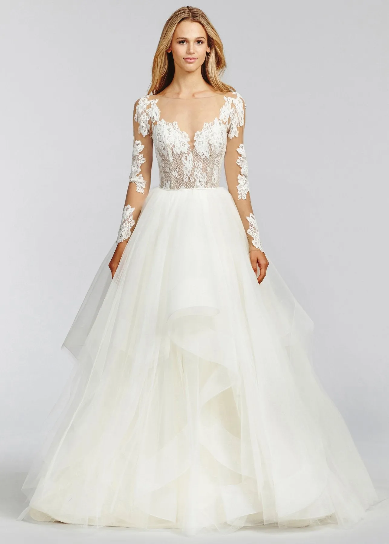 Luxury Feel Hayley Paige - Pippa 1652 Sample Gown  Limited Stock!