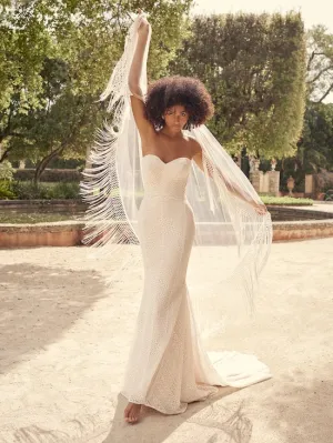 Luxury Feel Maggie Sottero Dover Gown  Today Only!