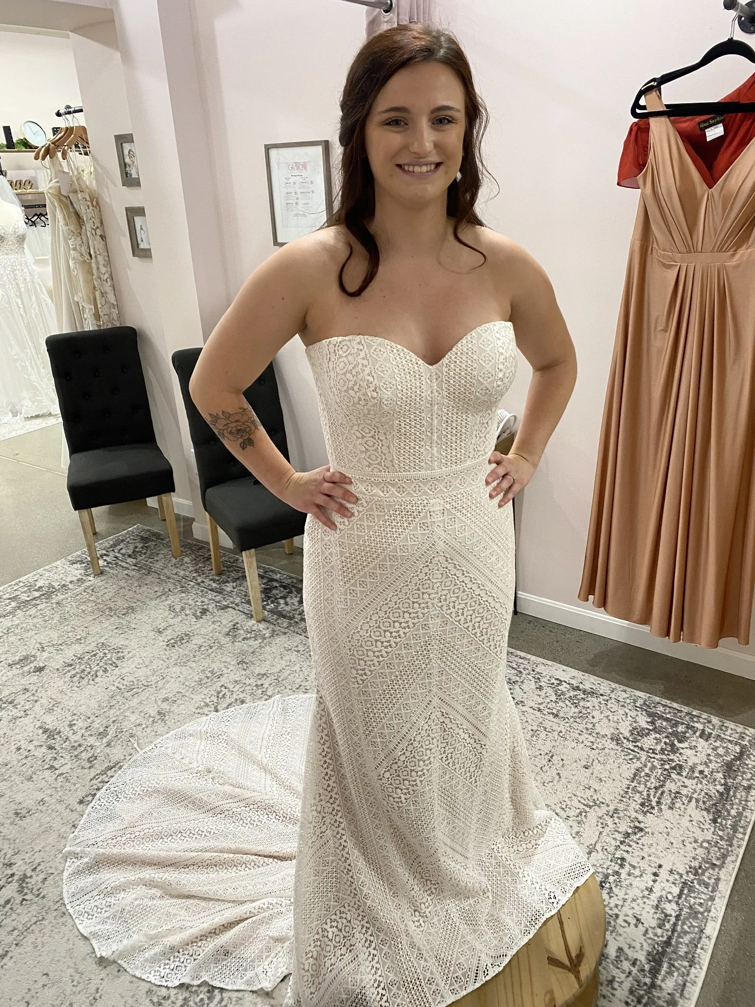 Luxury Feel Maggie Sottero Dover Gown  Today Only!