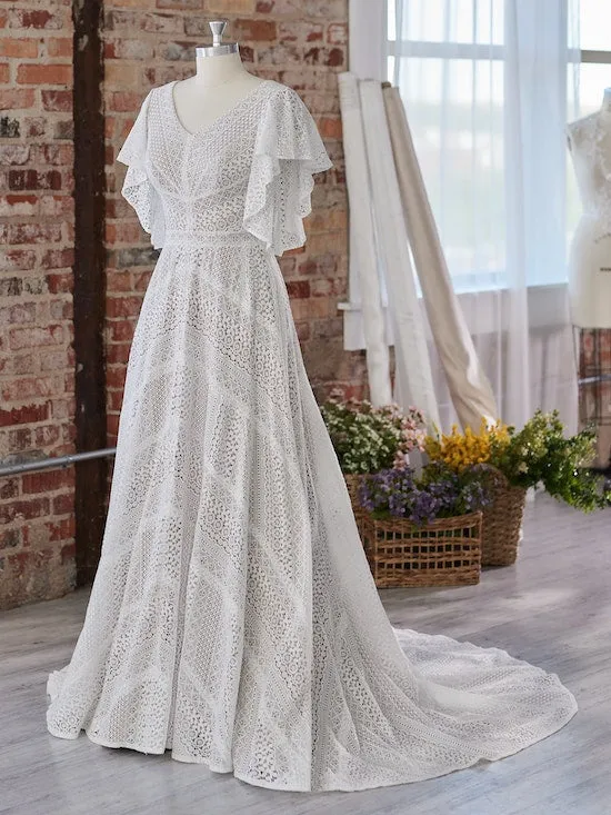 Luxury Feel Maggie Sottero Orchid Gown  Almost Gone!