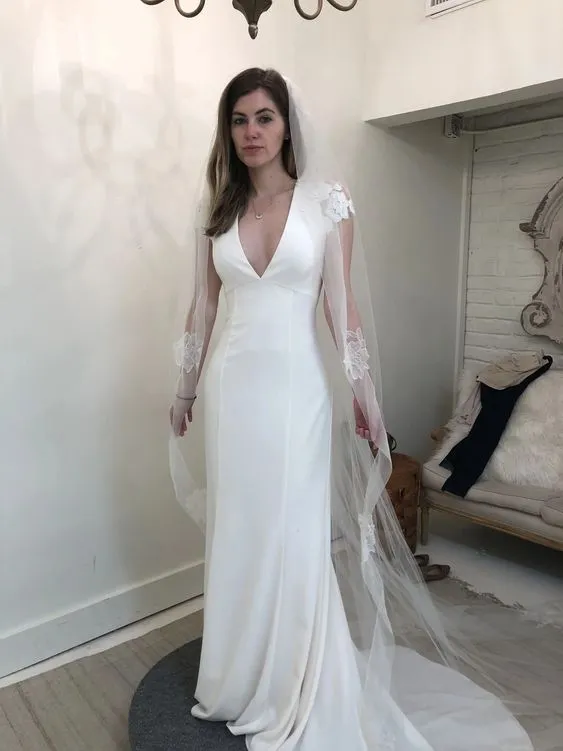 Luxury Feel Nouvelle Amsale Amanda Gown  Ends Soon!