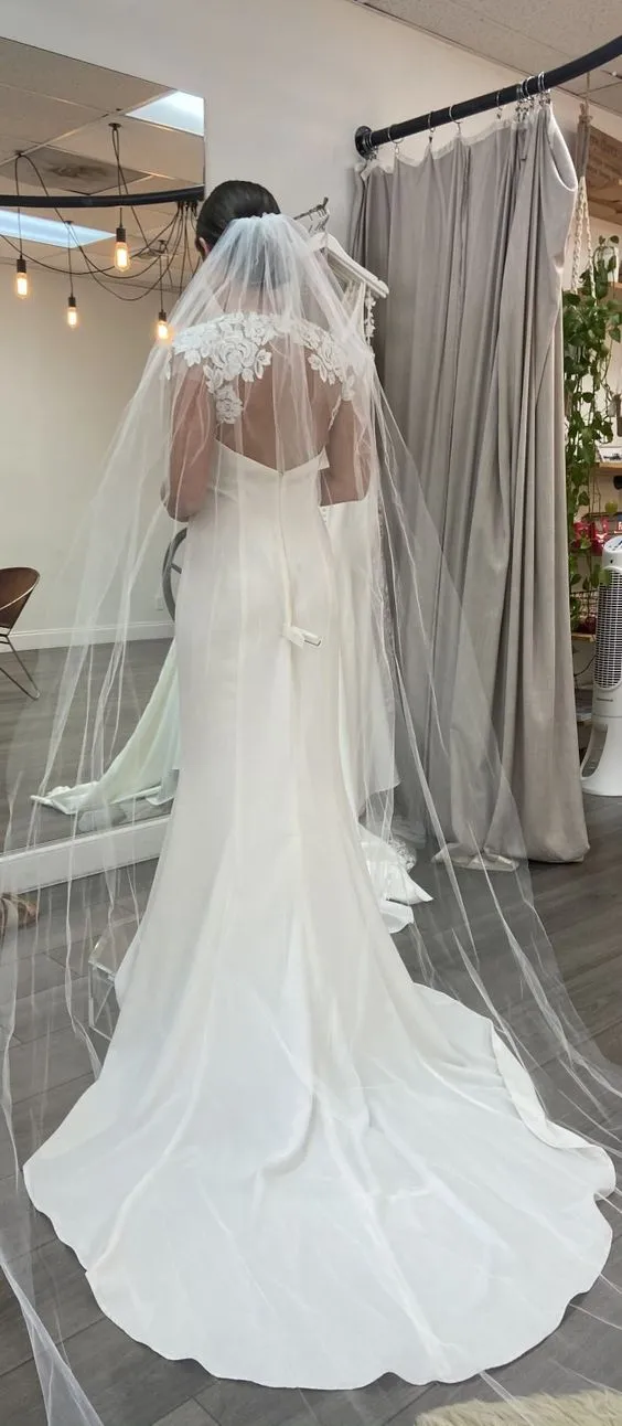 Luxury Feel Nouvelle Amsale Amanda Gown  Ends Soon!