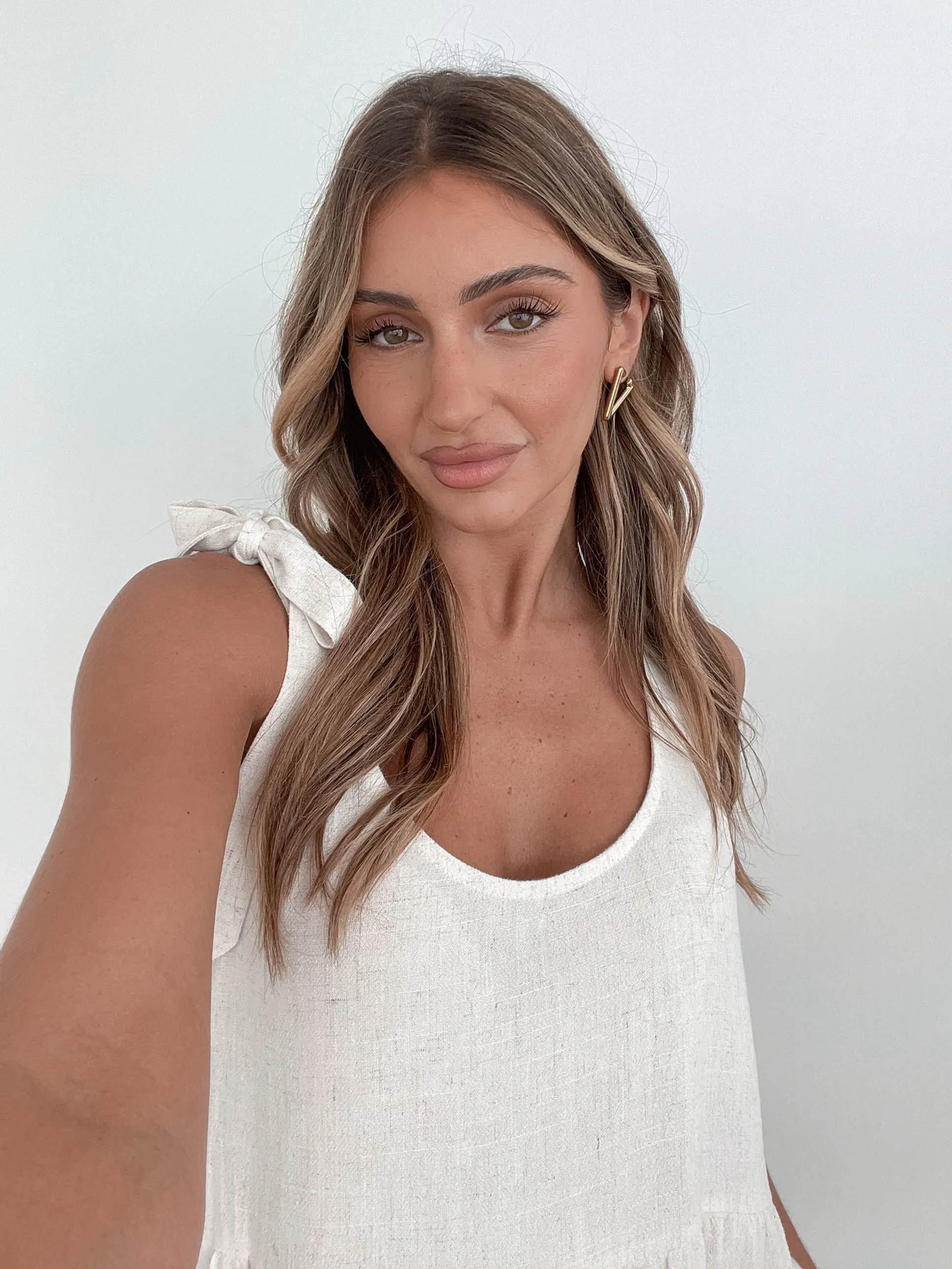 Lydia Dress - Beige