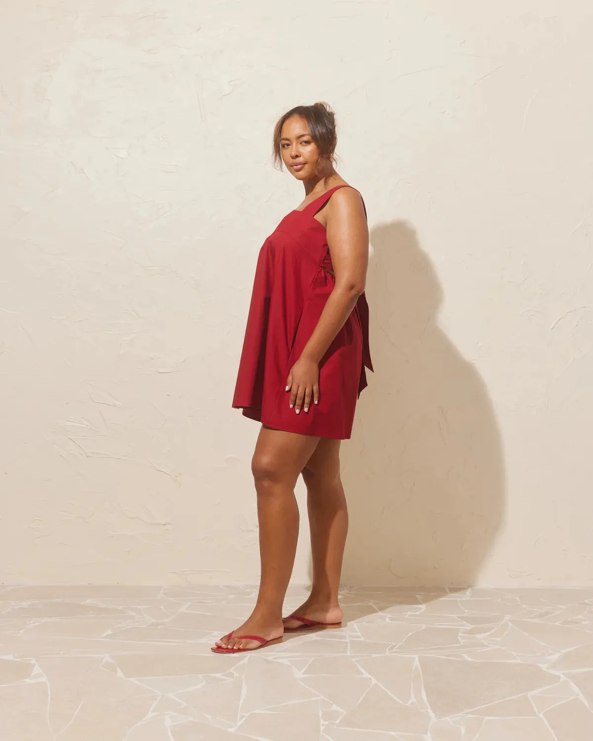 Margie Tie Mini Dress