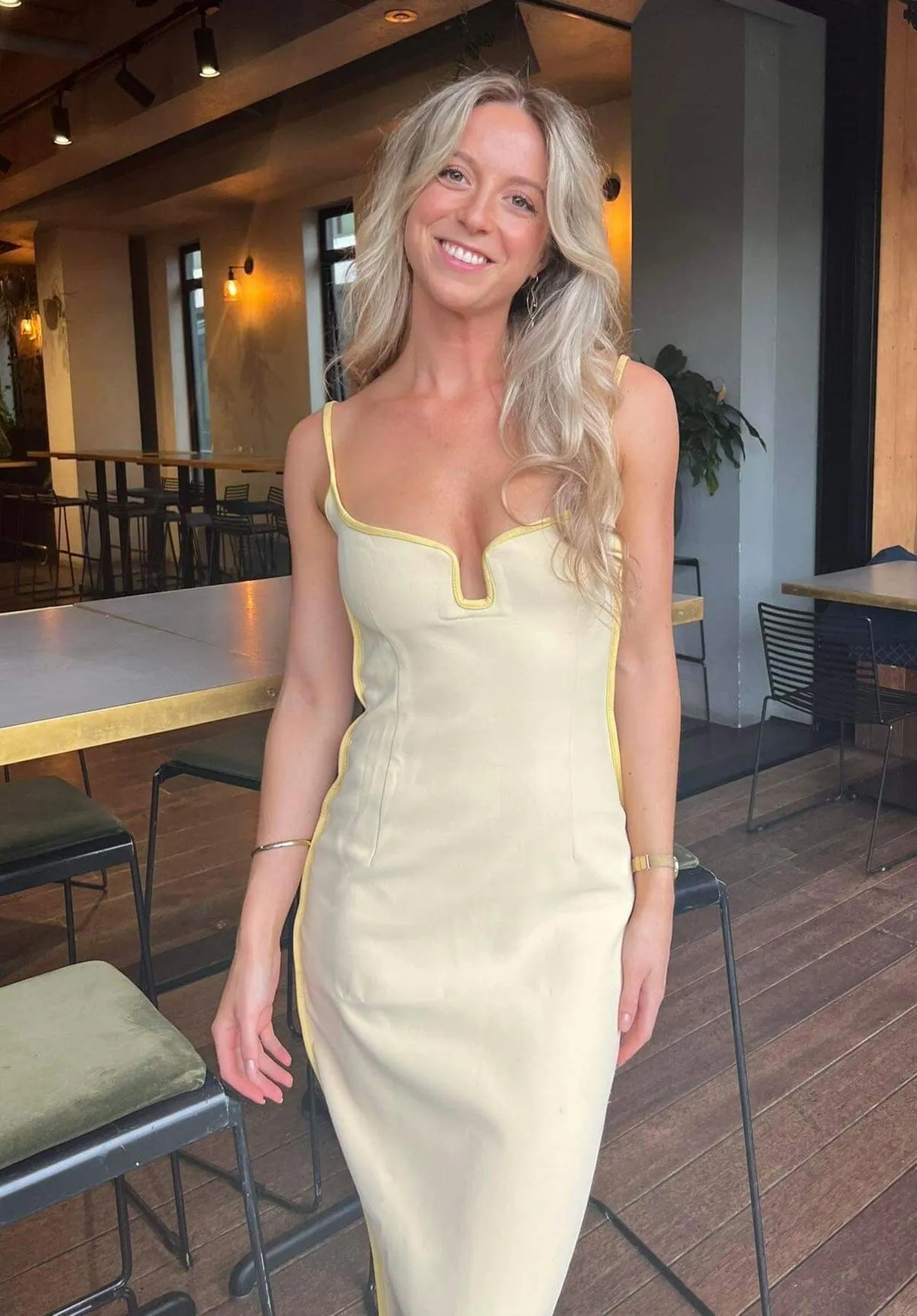 Marlow Dress - Daffy Yellow