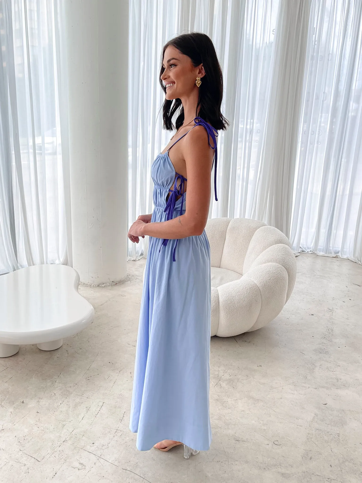 Marzeline Dress - Blue Multi