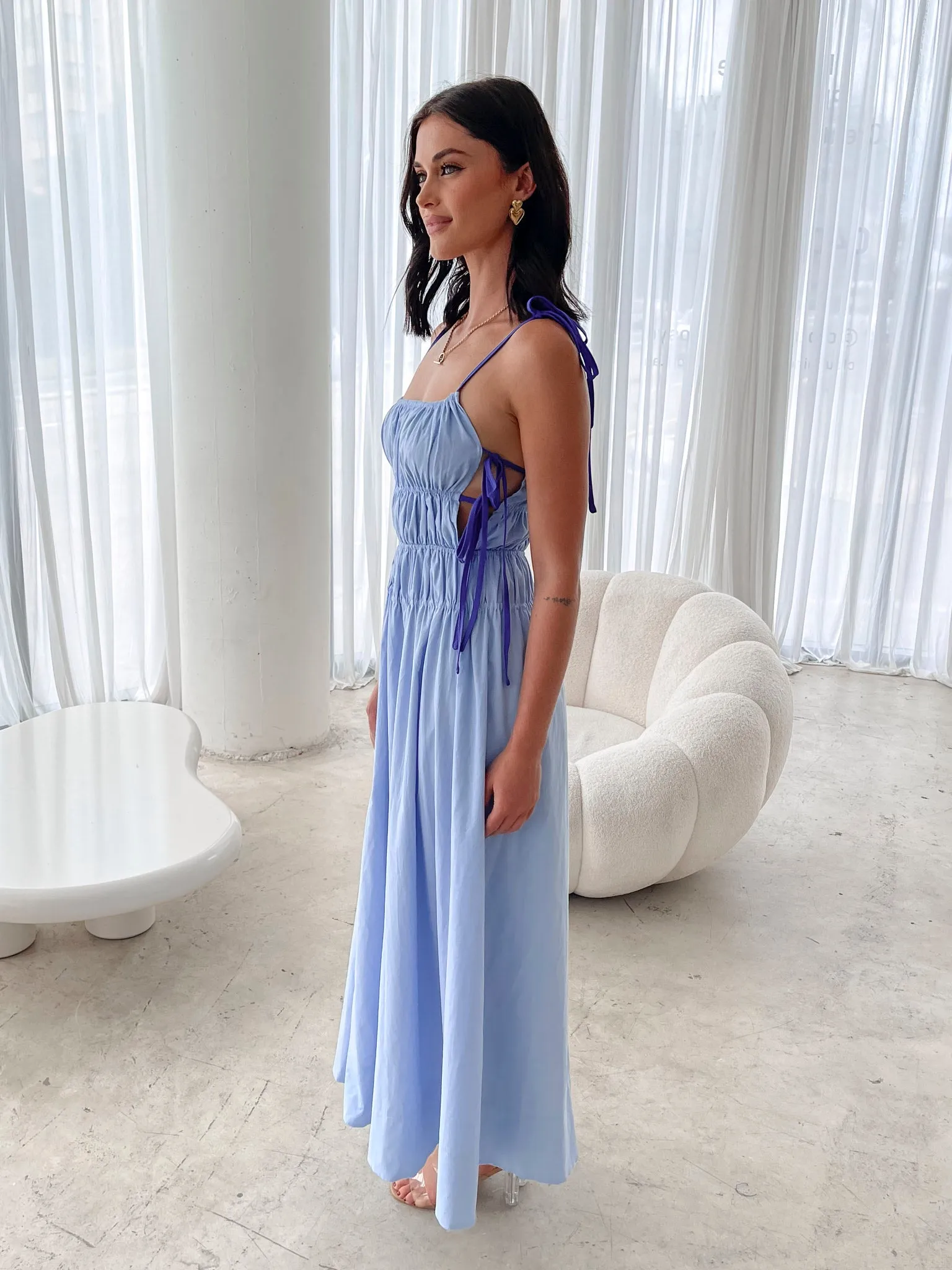 Marzeline Dress - Blue Multi