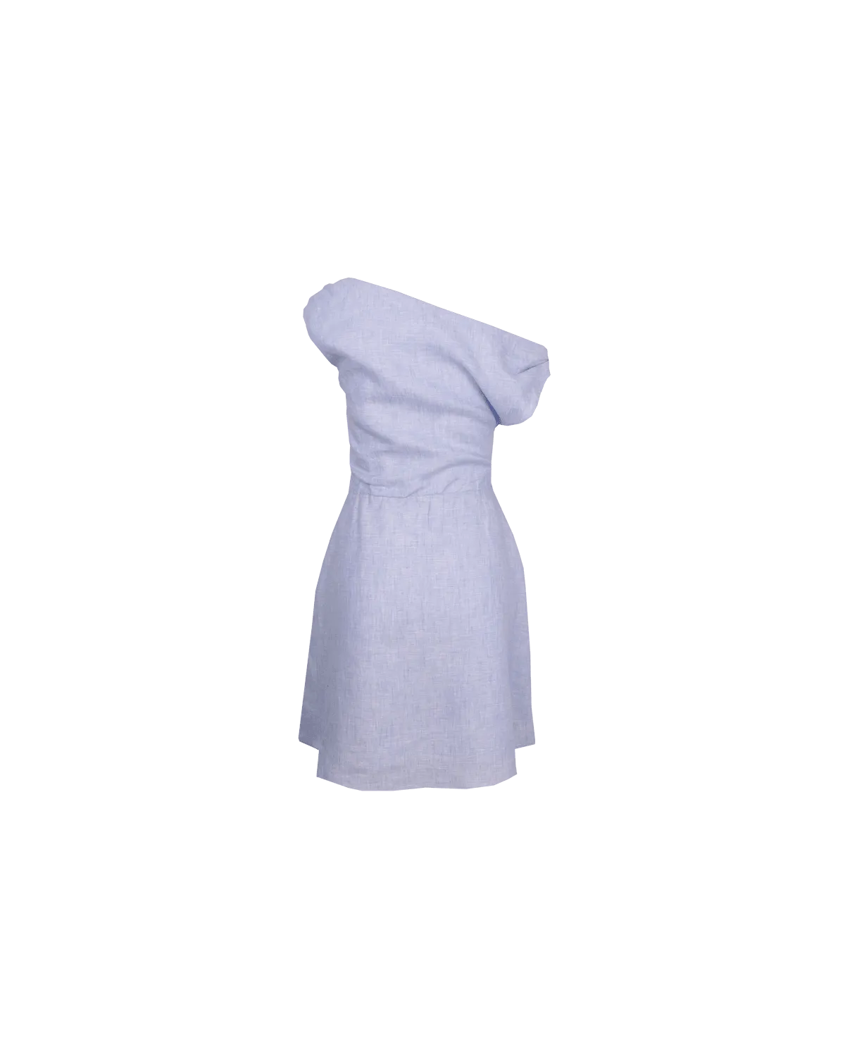Melon Linen Mini Dress - Blue Marle