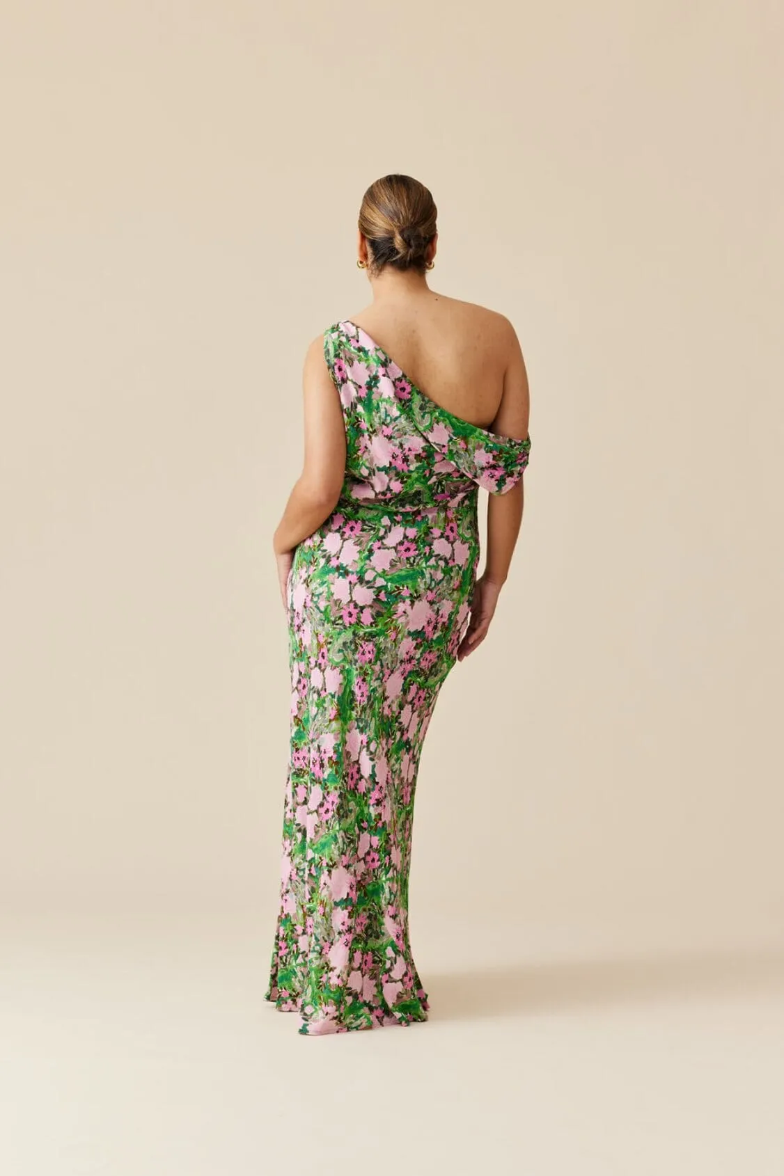 Melon Maxi Dress - Aurora Floral