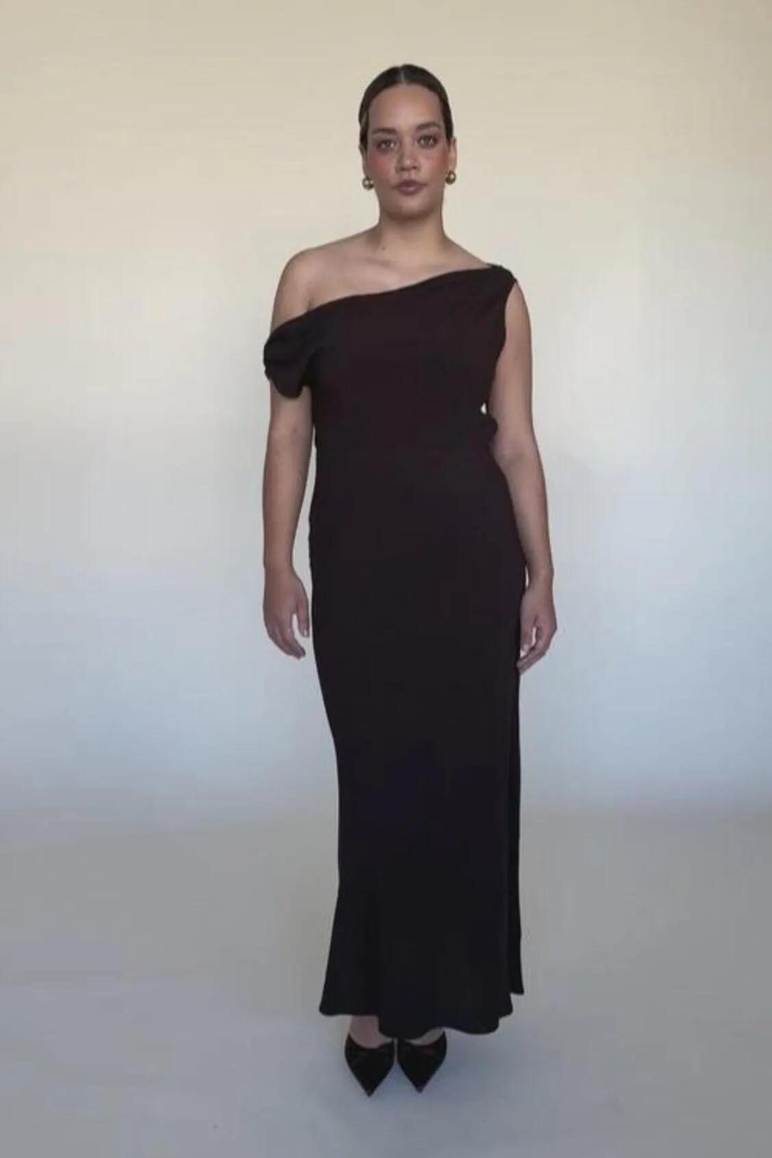 Melon Maxi Dress - Kalamata (Brown)