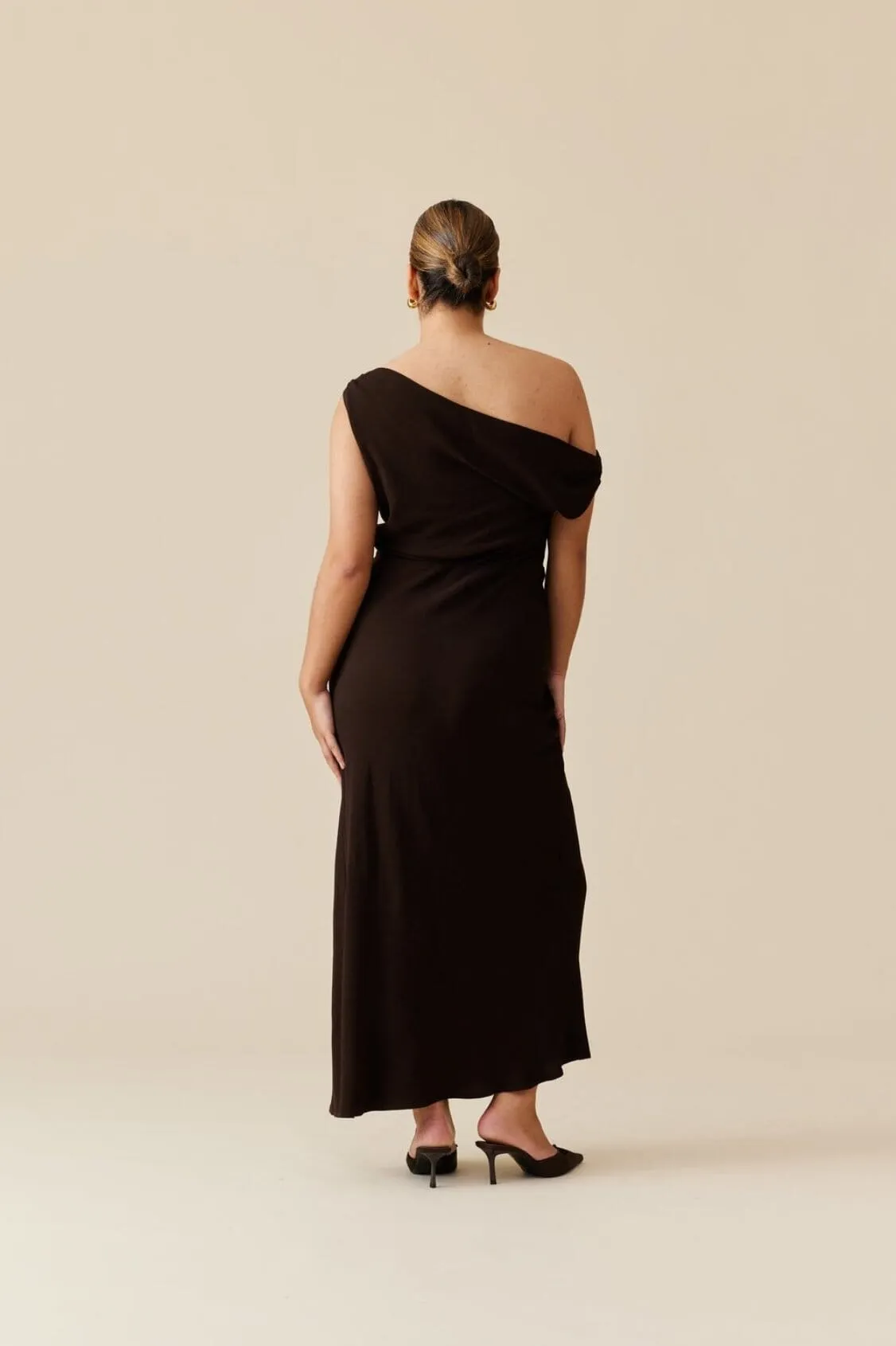 Melon Maxi Dress - Kalamata (Brown)