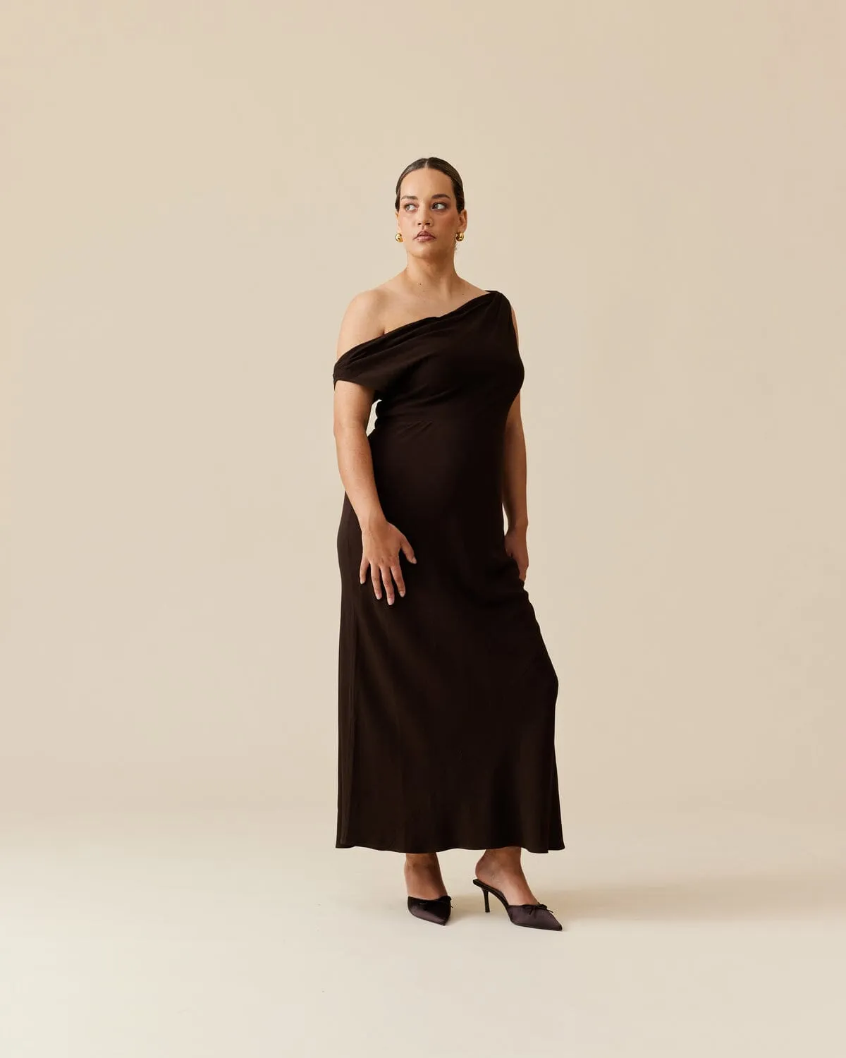 Melon Maxi Dress - Kalamata (Brown)