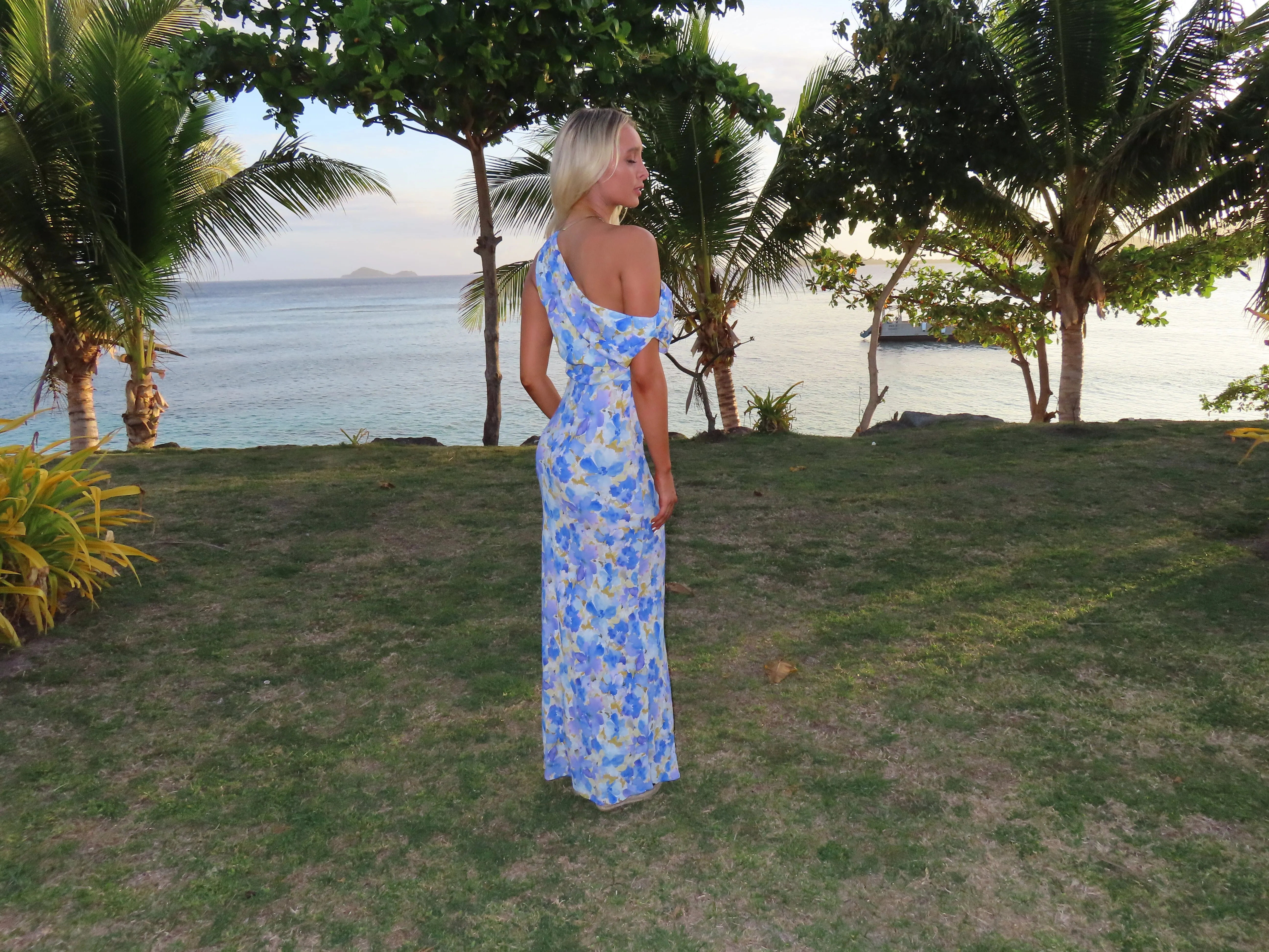Melon Maxi Dress - Ruby
