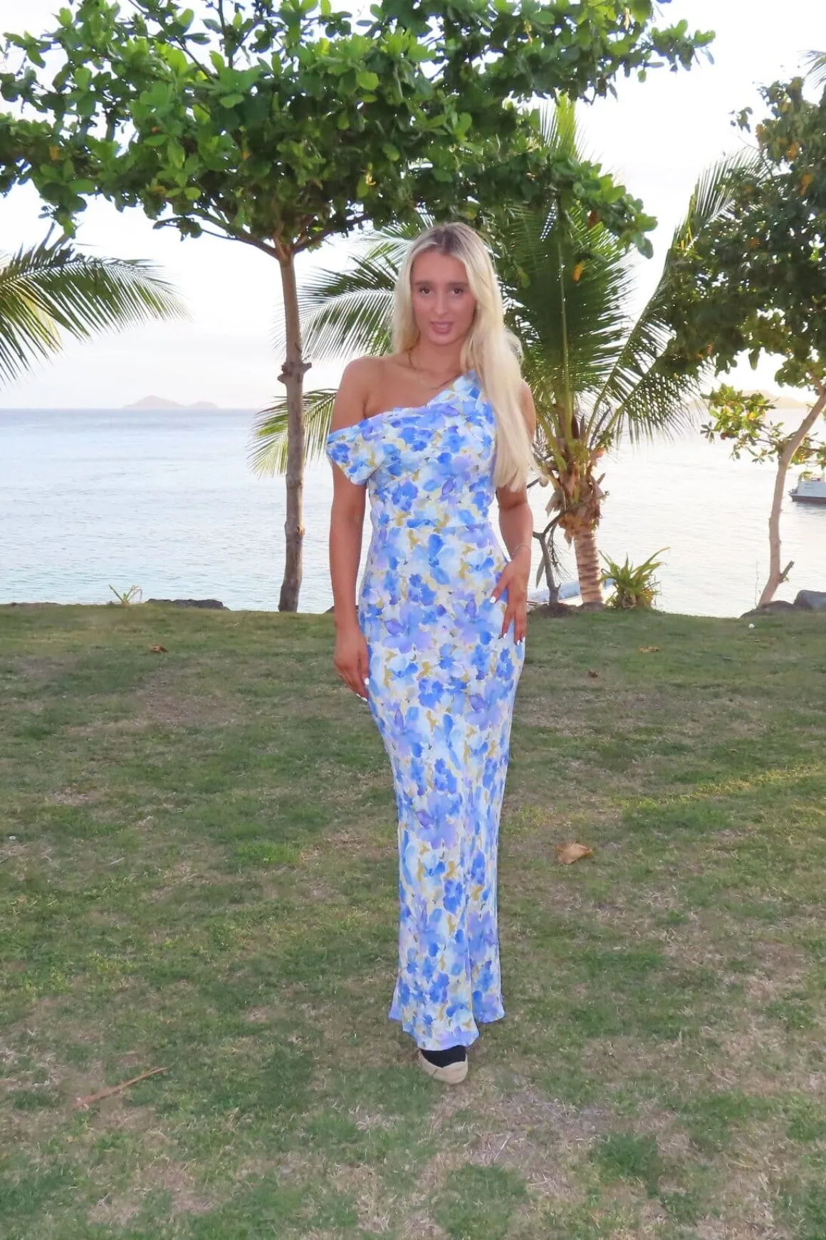 Melon Maxi Dress - Ruby