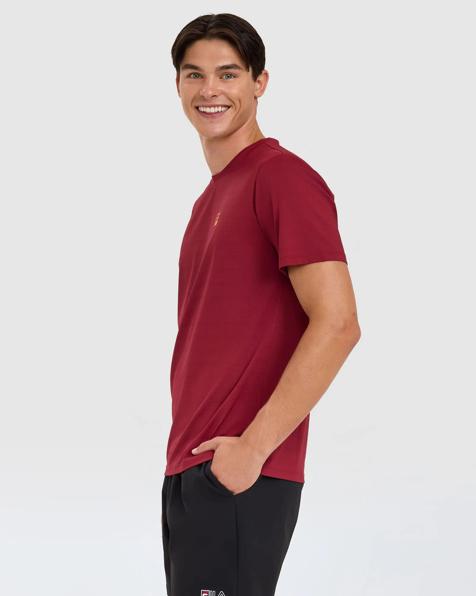 Men's Cross Court Mesh Tee -FILA