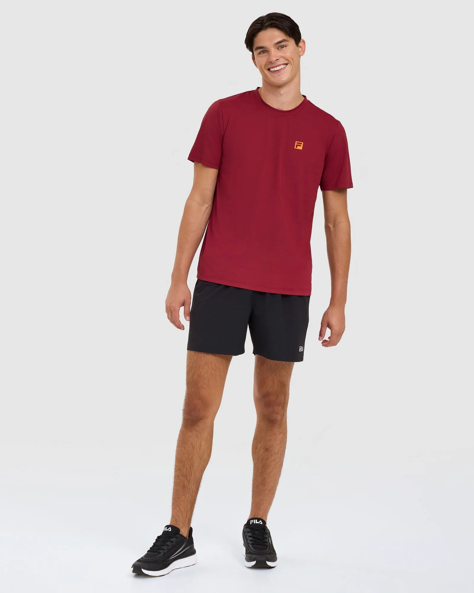 Men's Cross Court Mesh Tee -FILA