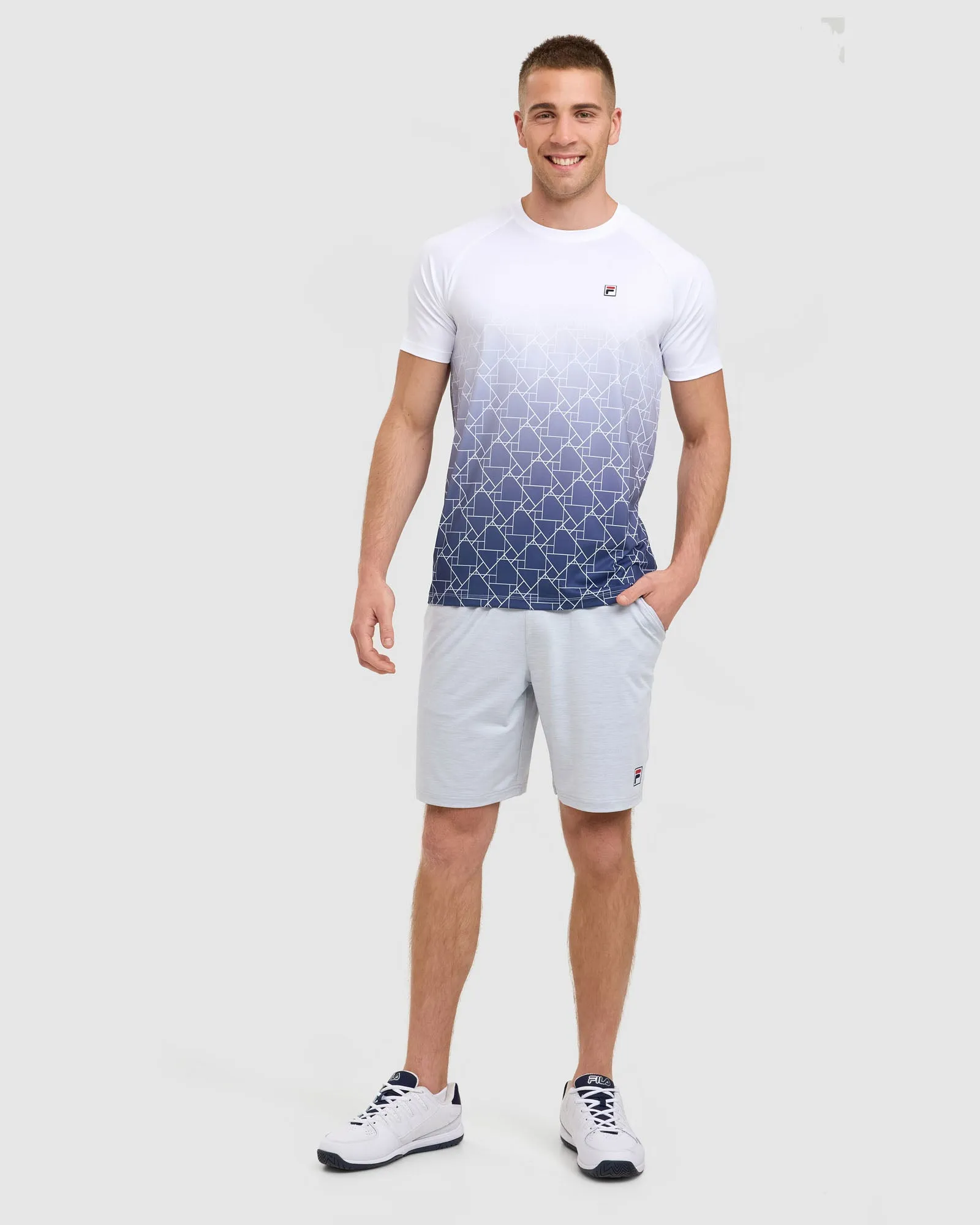 Men's John QDry Tee -FILA