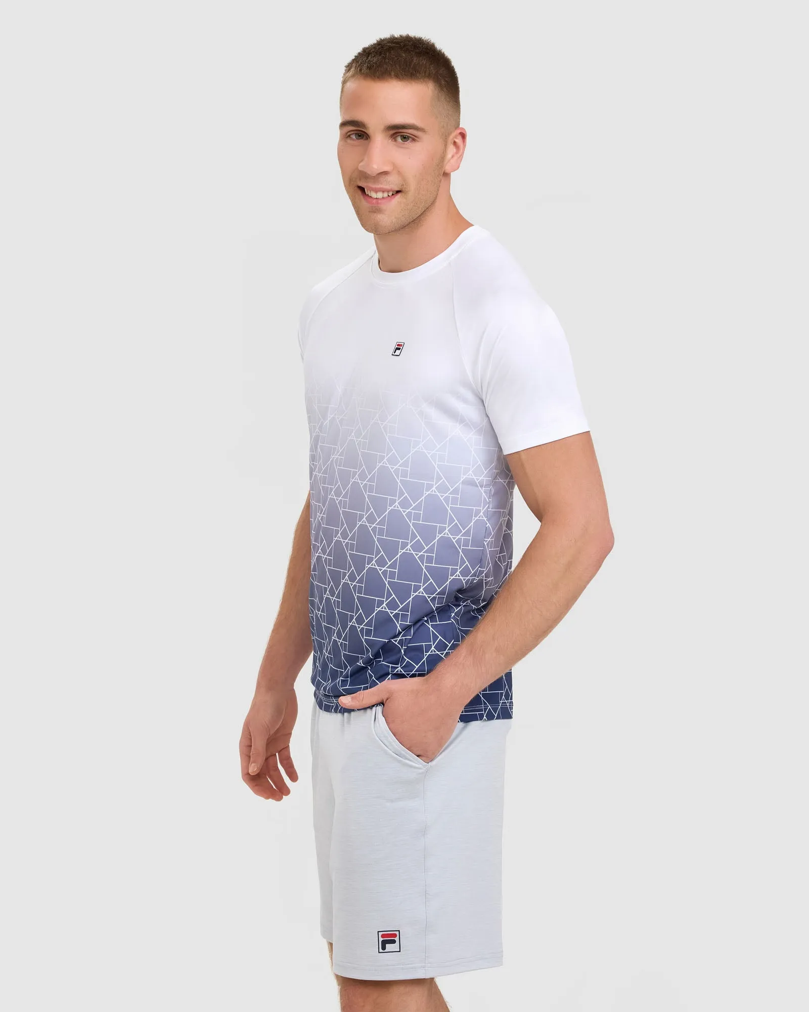 Men's John QDry Tee -FILA