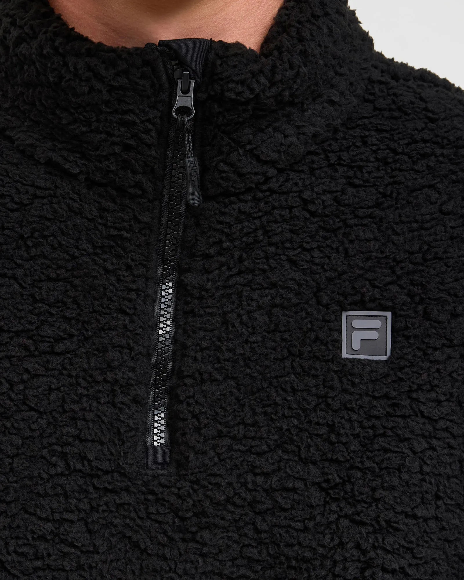 Men's Max Teddy Qtr Zip -FILA