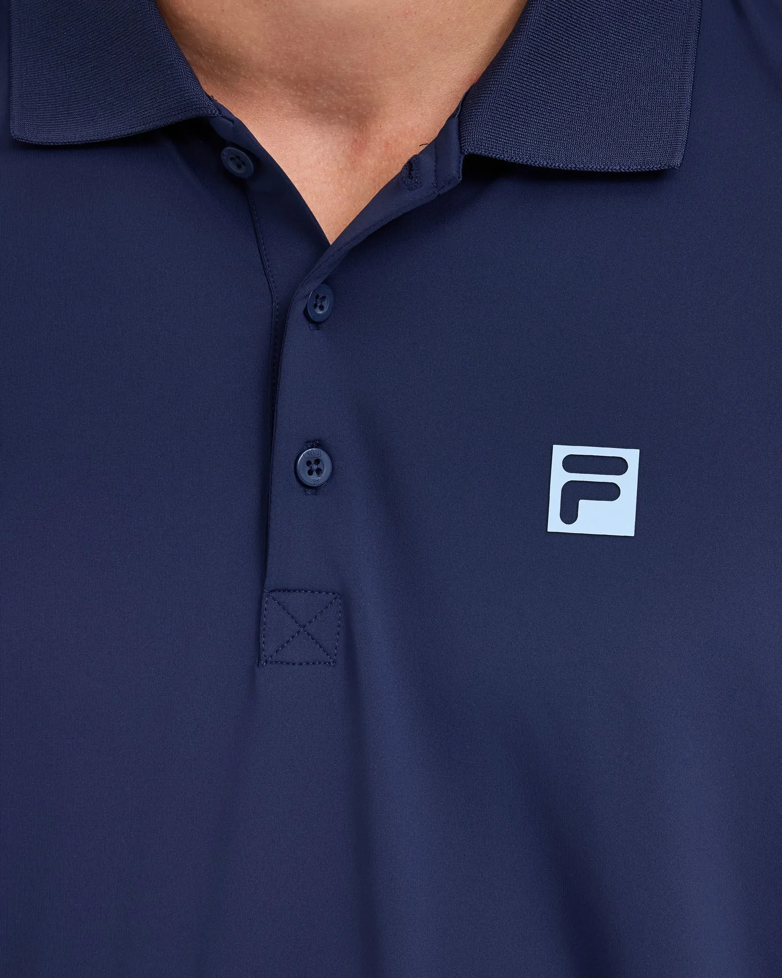 Men's Solid Corte Polo -FILA