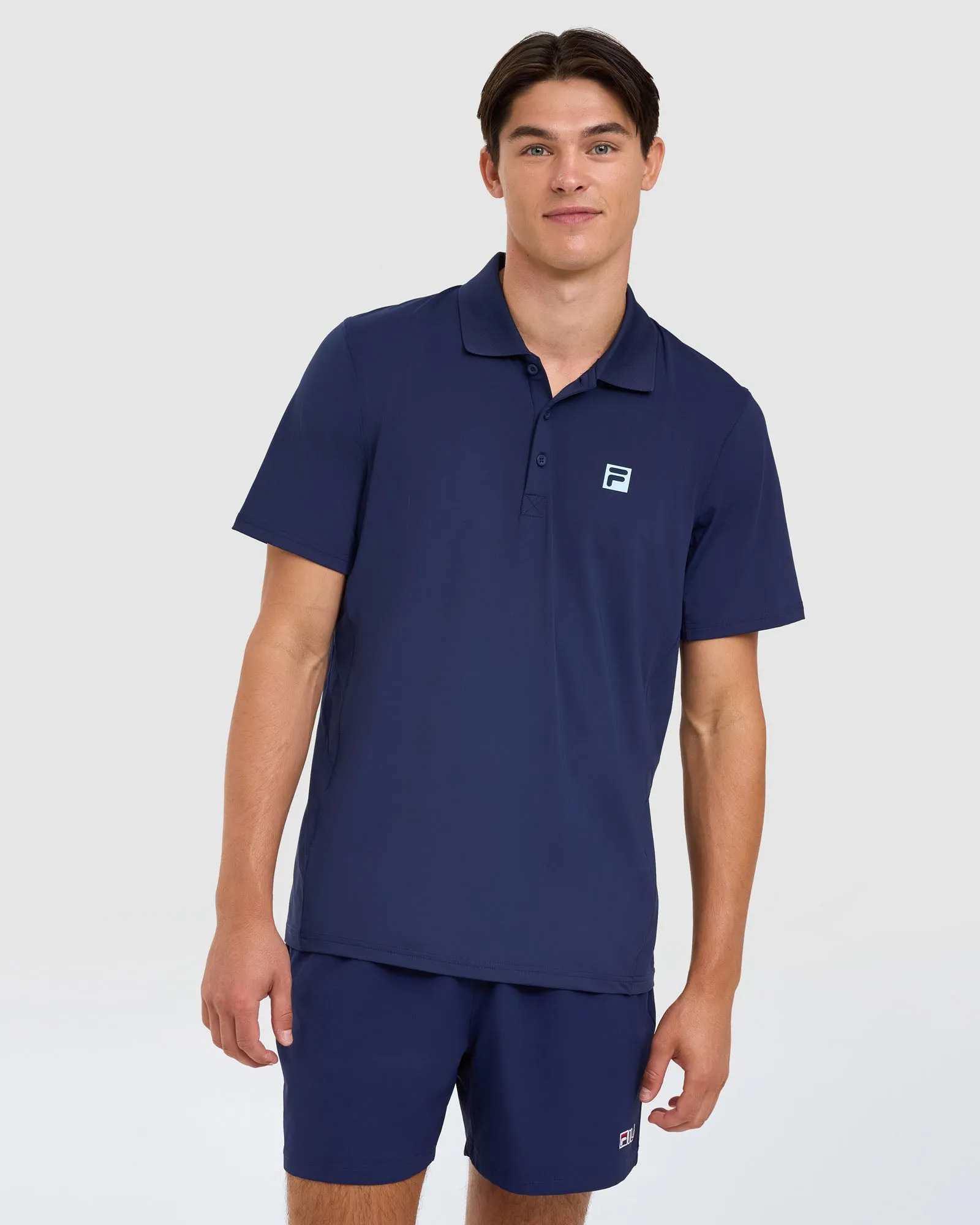 Men's Solid Corte Polo -FILA