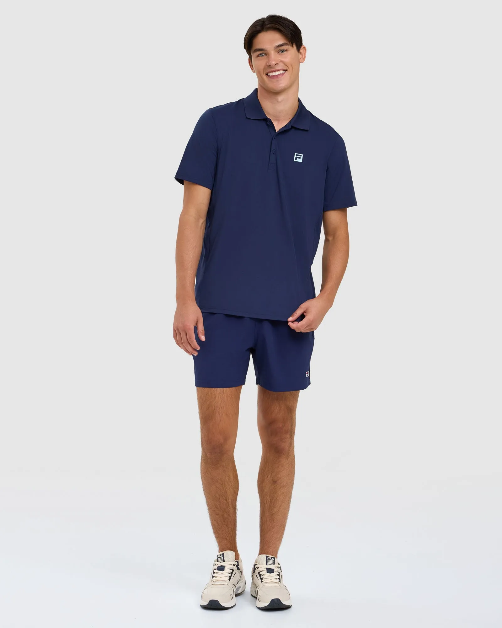 Men's Solid Corte Polo -FILA