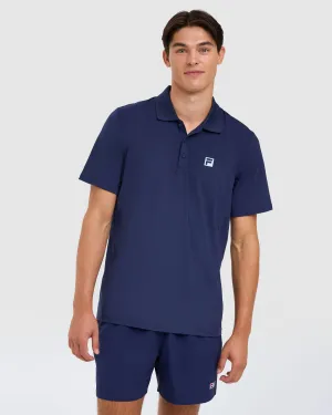 Men's Solid Corte Polo -FILA