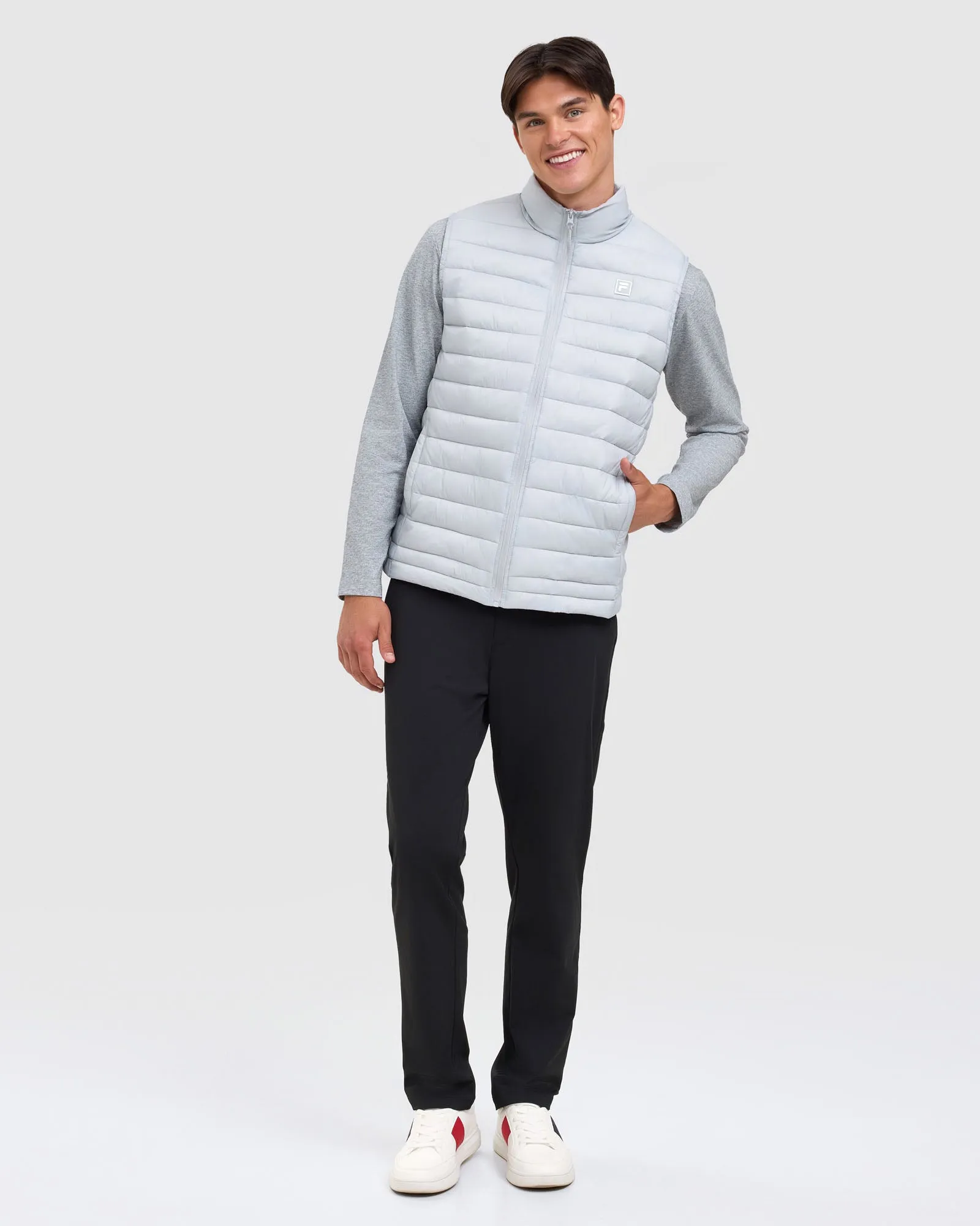Men's Theo Lite Puff Vest -FILA