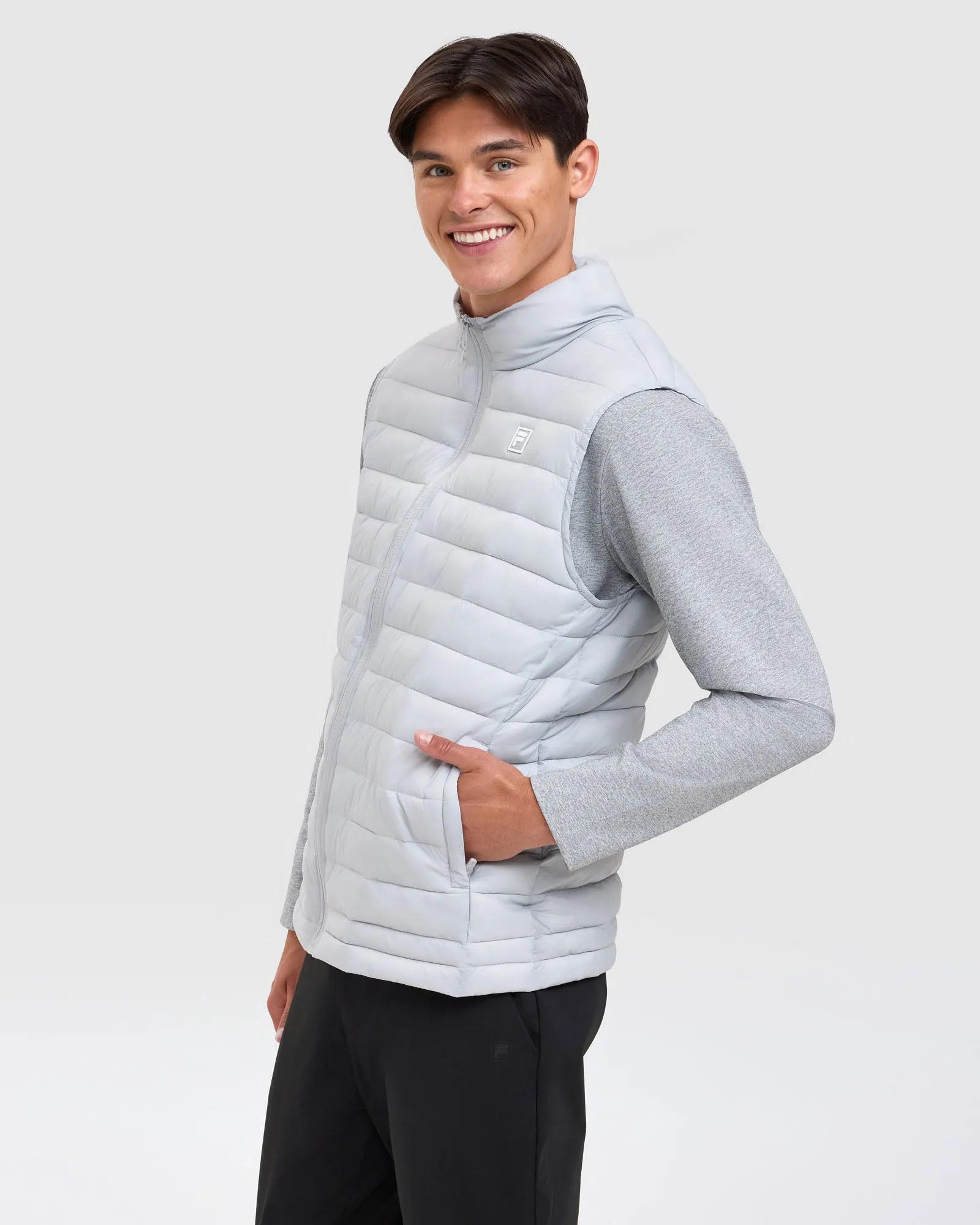 Men's Theo Lite Puff Vest -FILA