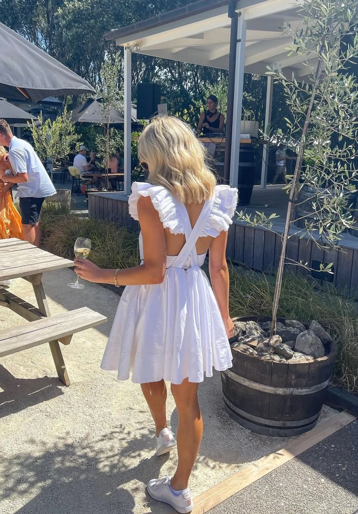 Midsummer Mini Dress - Ivory
