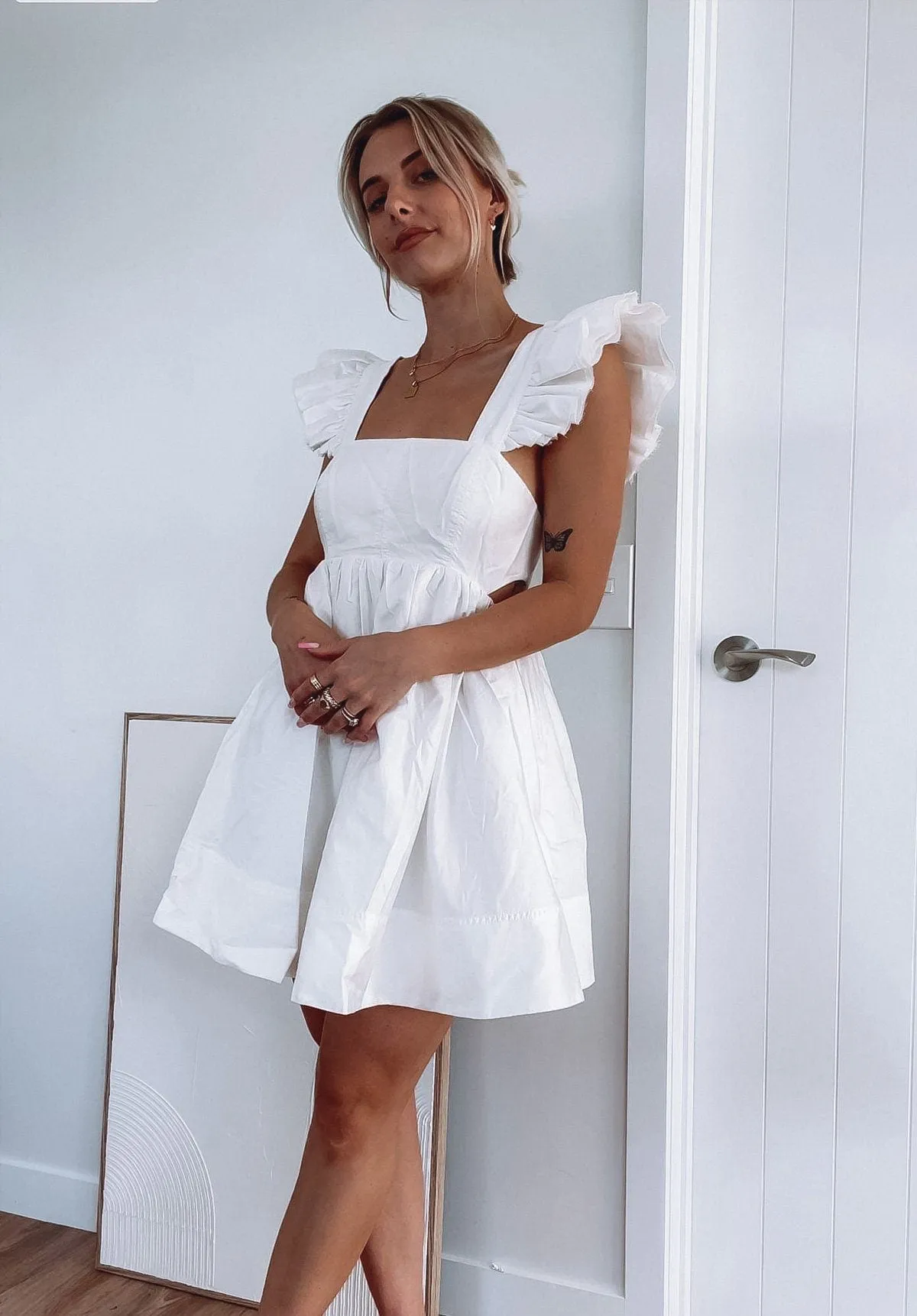Midsummer Mini Dress - Ivory