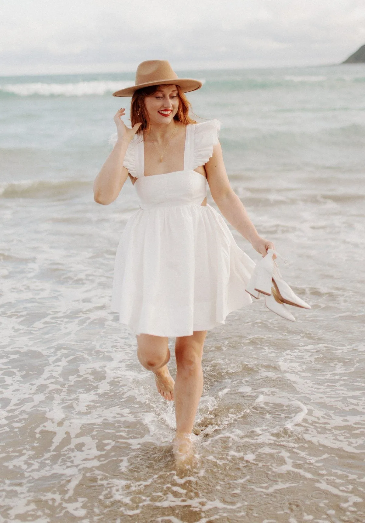 Midsummer Mini Dress - Ivory