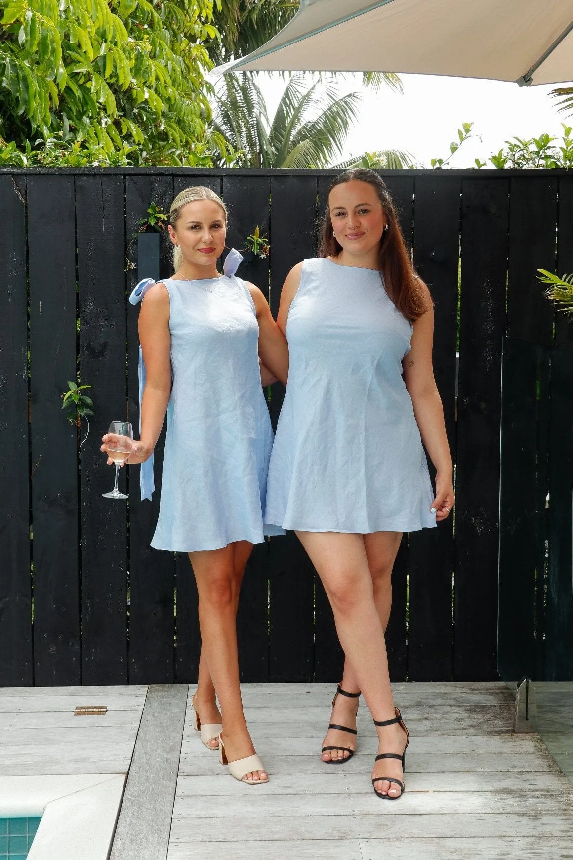 Mini Wilmer Dress - Blue