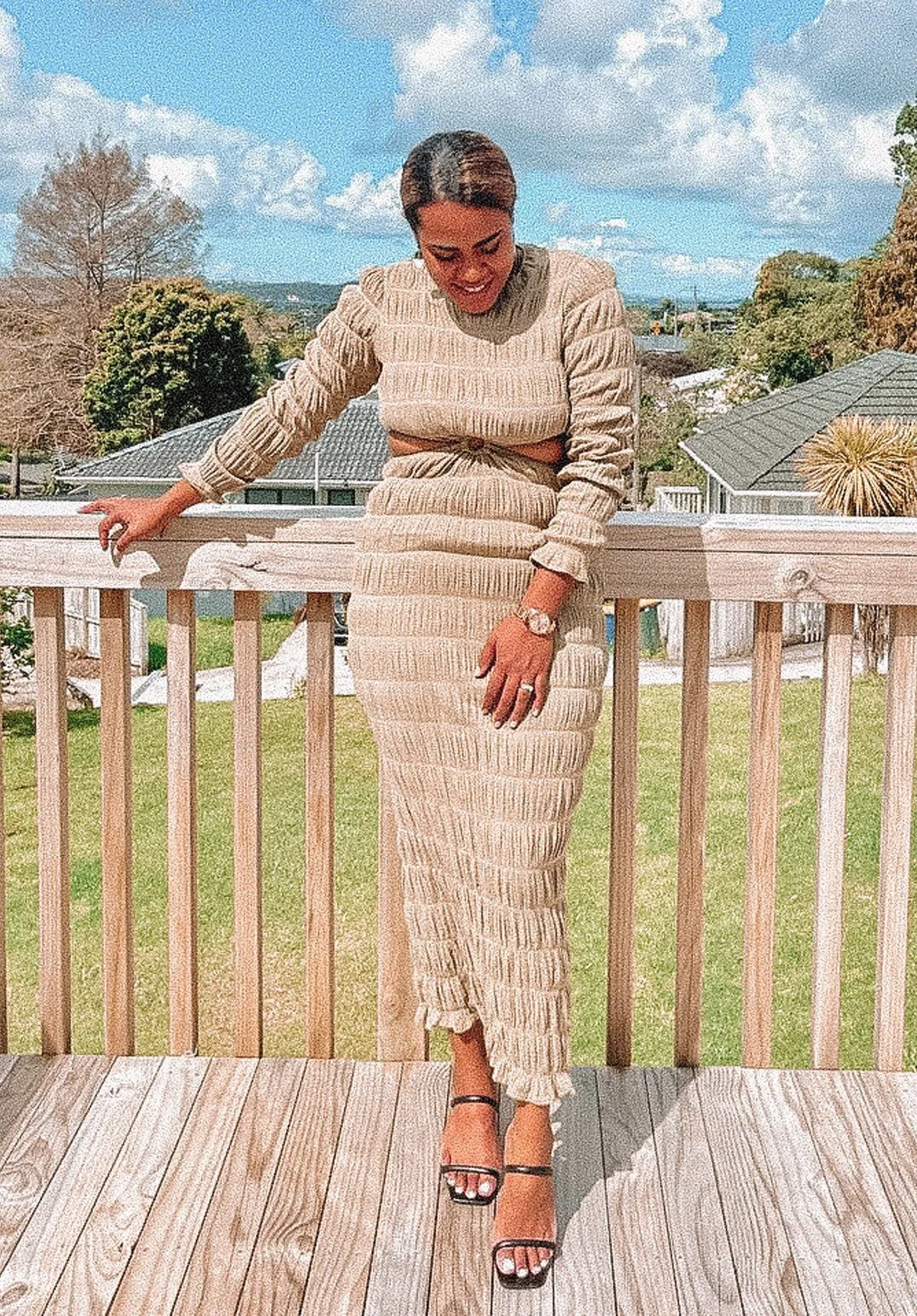 Mirella Ring Dress - Sage