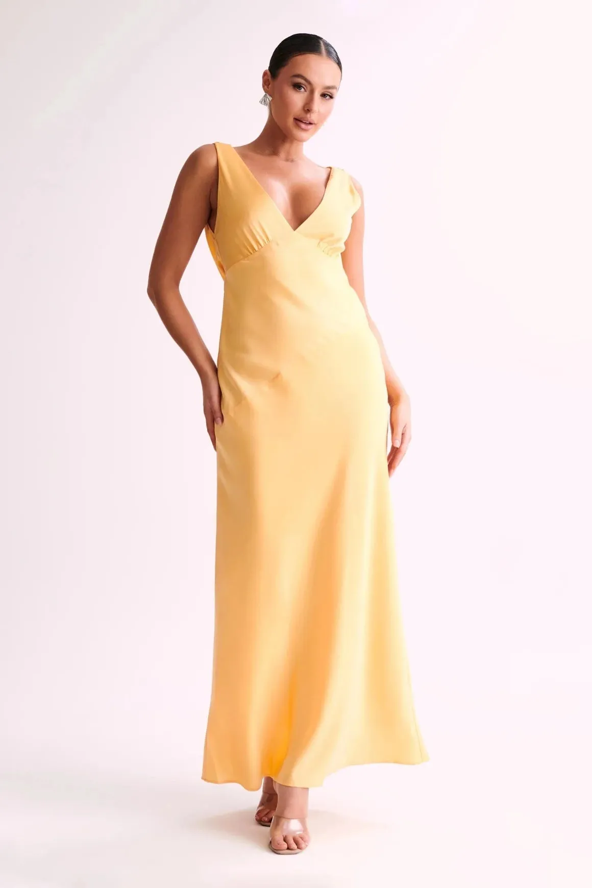 Nadia Dress - Lemon