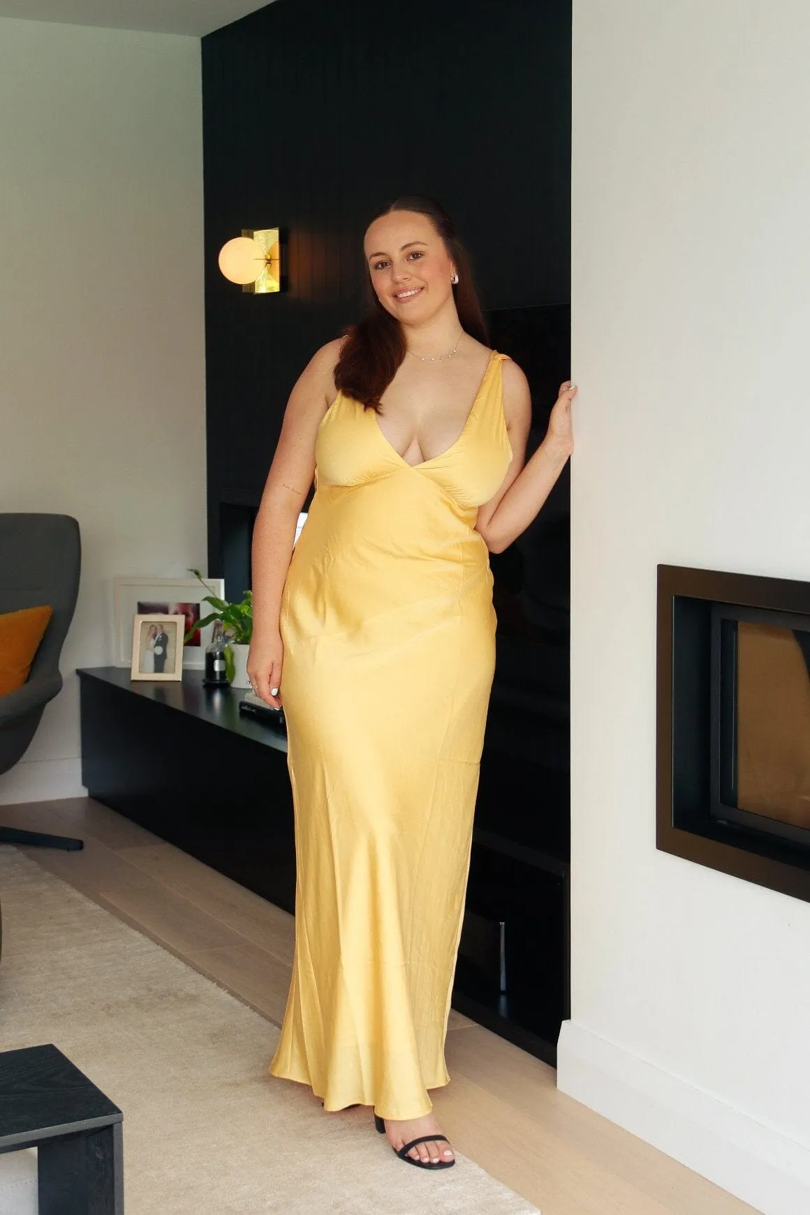 Nadia Dress - Lemon