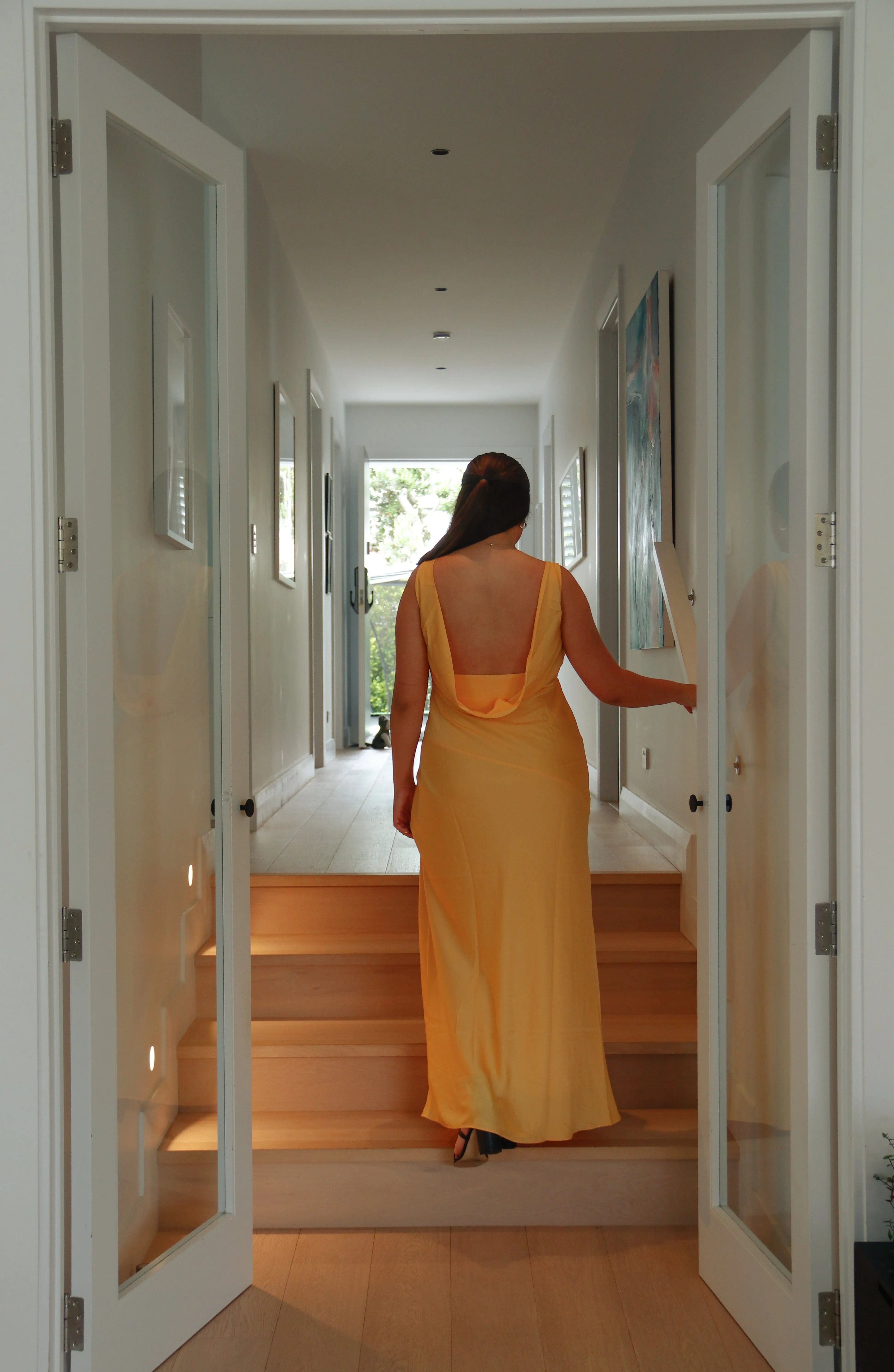 Nadia Dress - Lemon